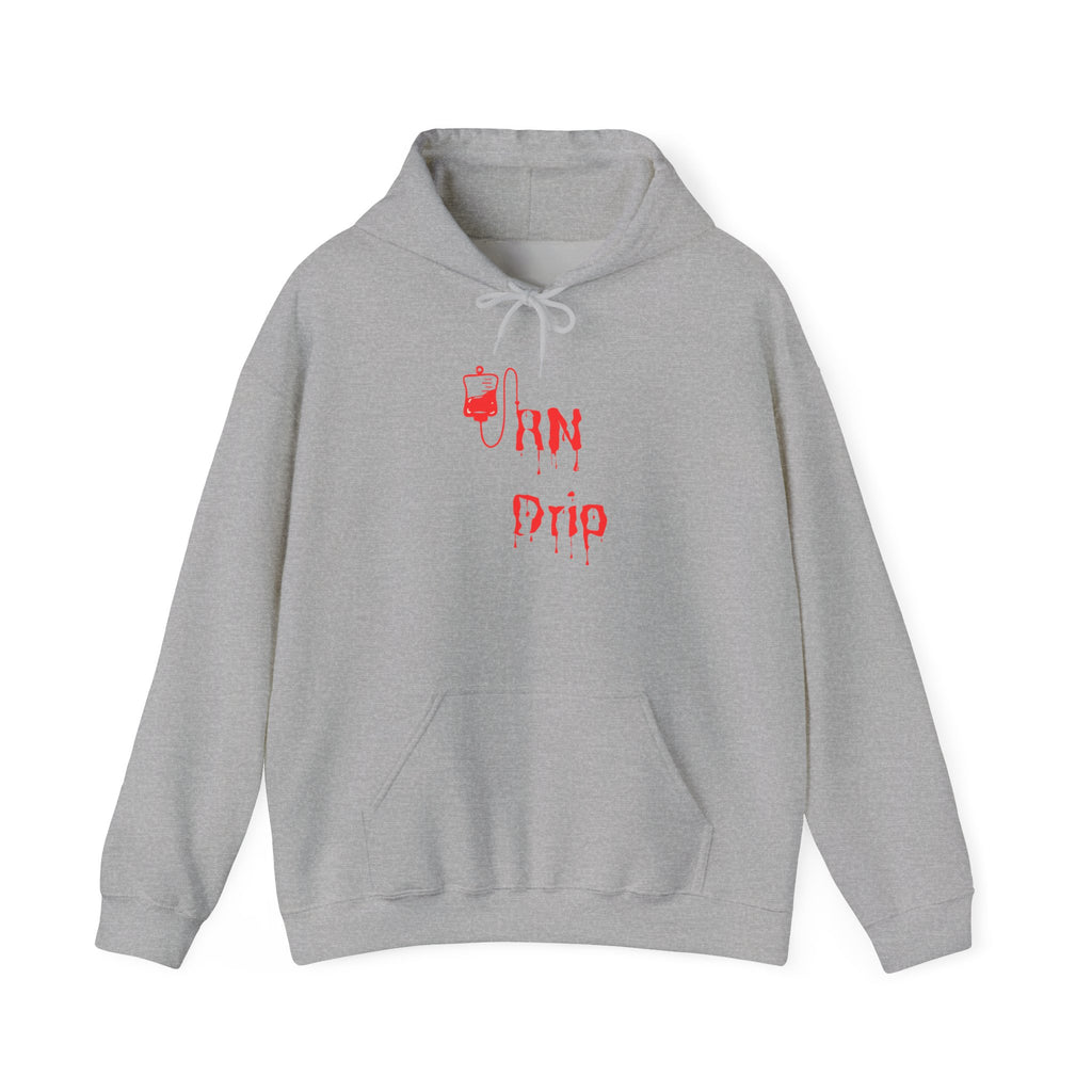Blood Drip Hoodie – Horror Graphic Pullover with 'Drip' Design