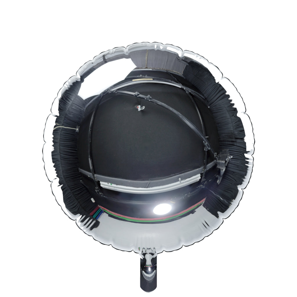 Mylar Balloon — "N Loading Complete" Retro Tech Celebration Balloon