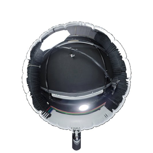 Mylar Balloon — "N Loading Complete" Retro Tech Celebration Balloon