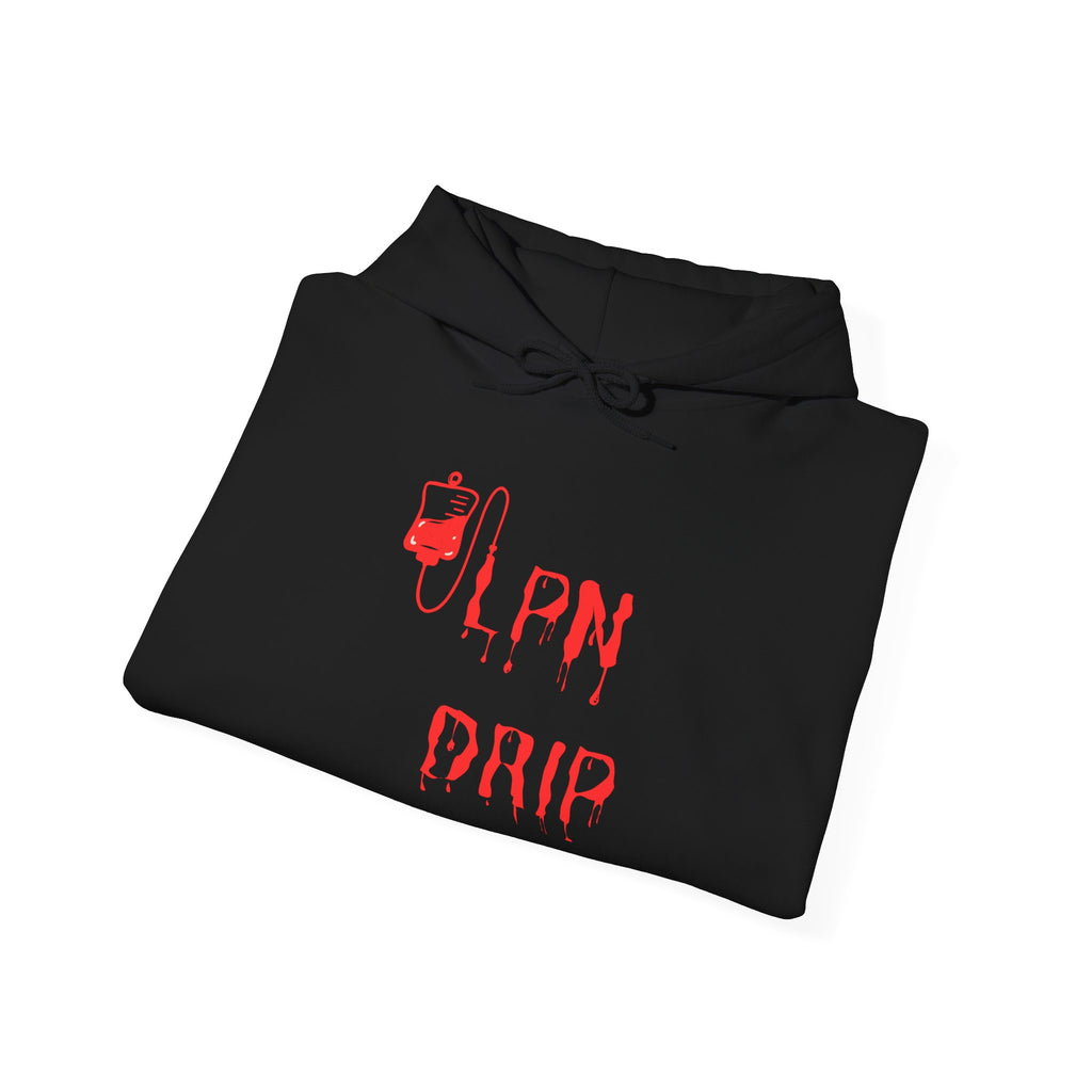 Hoodie - IV Drip 'IVN Drip' Medical Humor Pullover