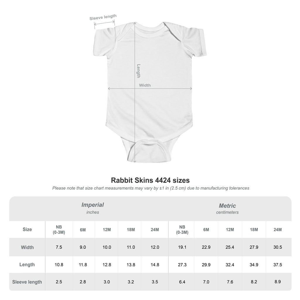 Baby Bodysuit - "Don't Panic My Dad Is A Nurse" Cute Newborn Onesie with Heartbeat Graphic