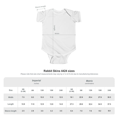 Baby Bodysuit — “Don't Panic My Dad Is A Nurse” Pink Heartbeat