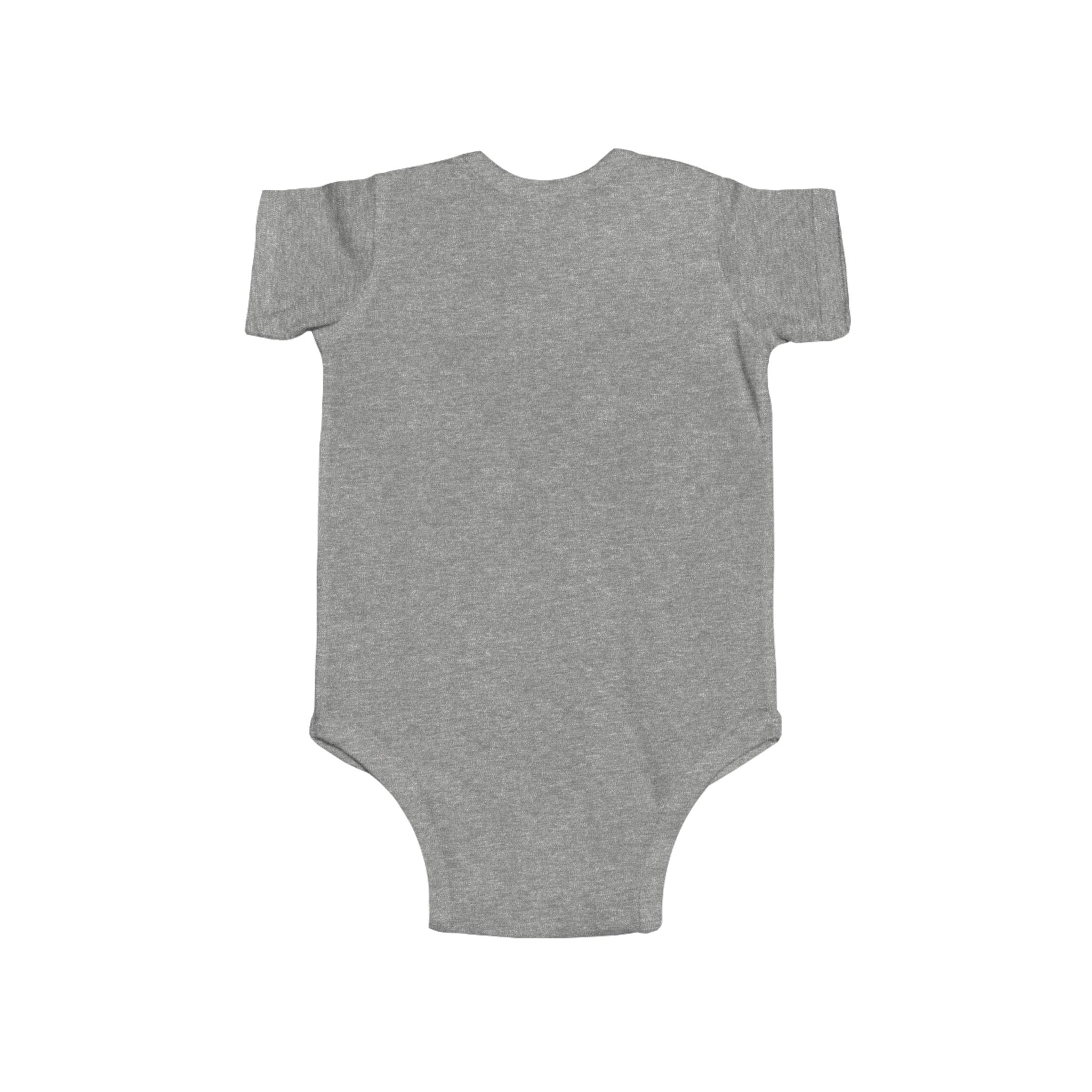 Baby Bodysuit - "Don't Panic My Mom Is A Nurse" Infant Onesie with Heartbeat Design