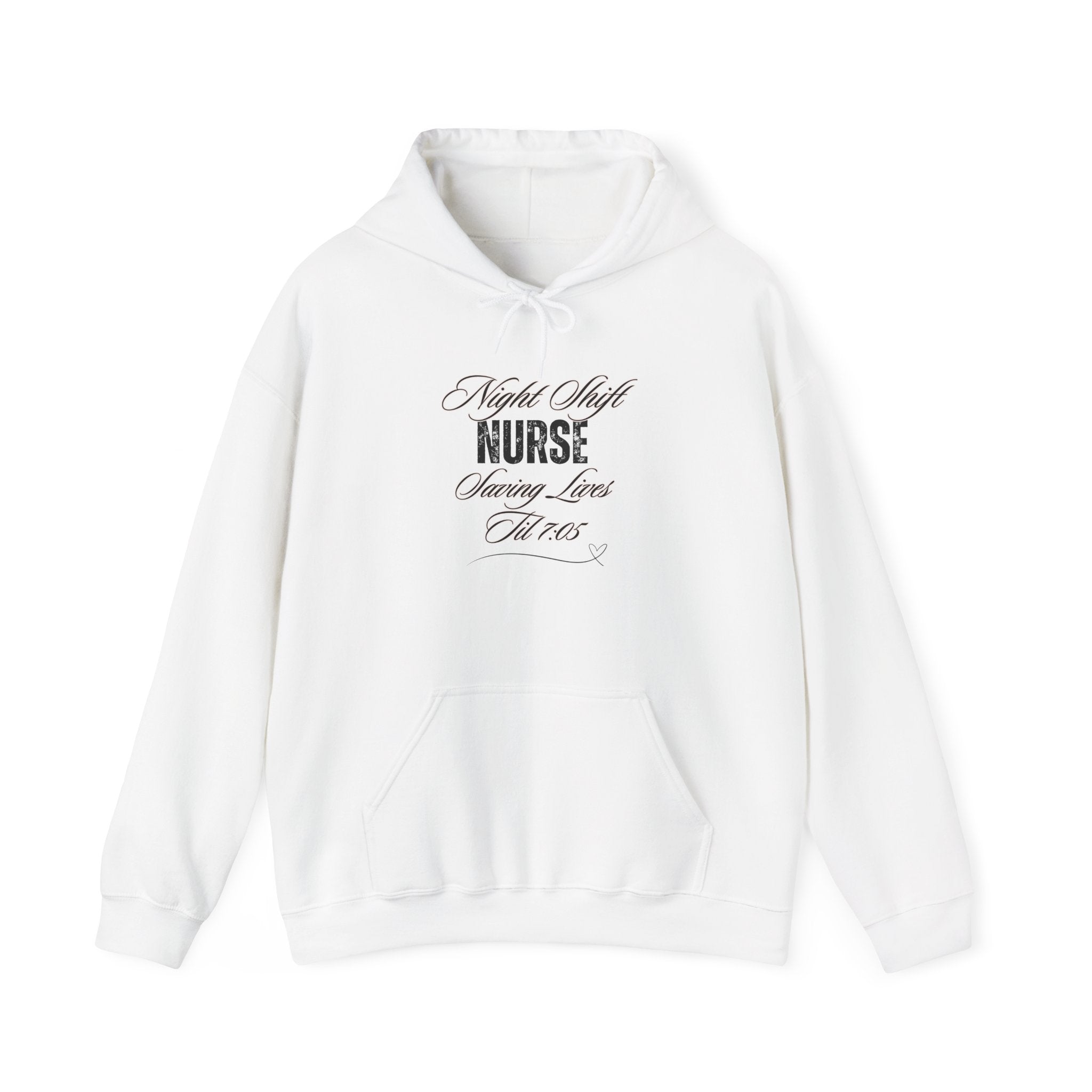 Night Shift Nurse Hoodie – "Saving Lives At Night" Comfort Pullover